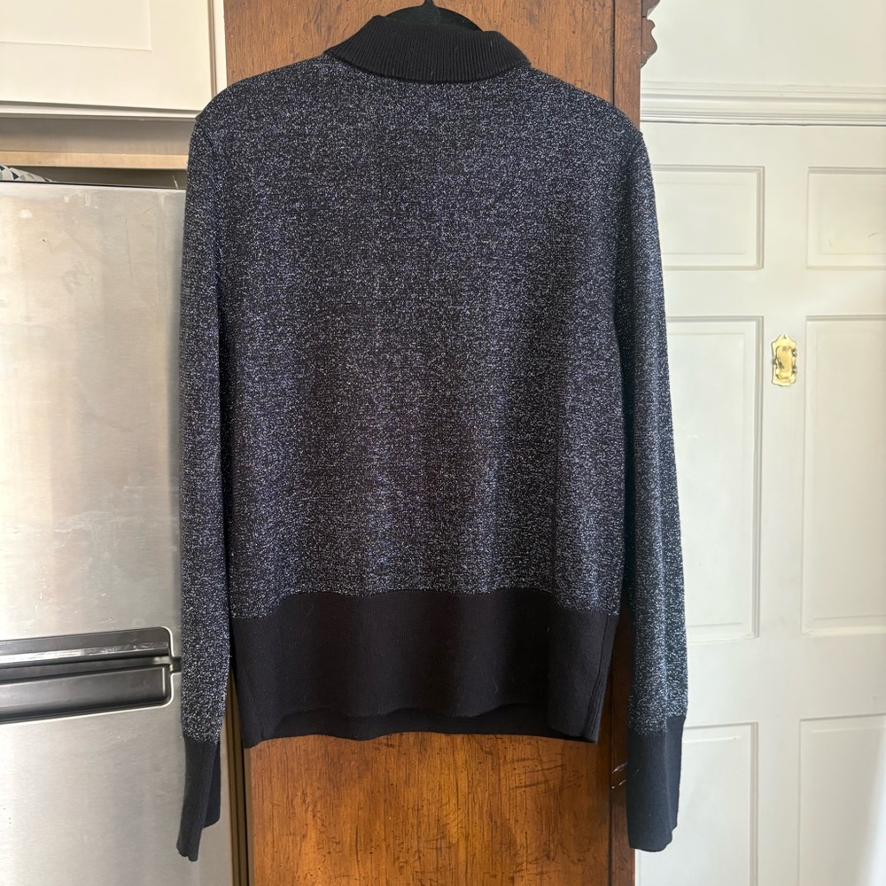 Kate Spade Black and Gray Women's Sweater XL Perfect Condition - Picture 8 of 9